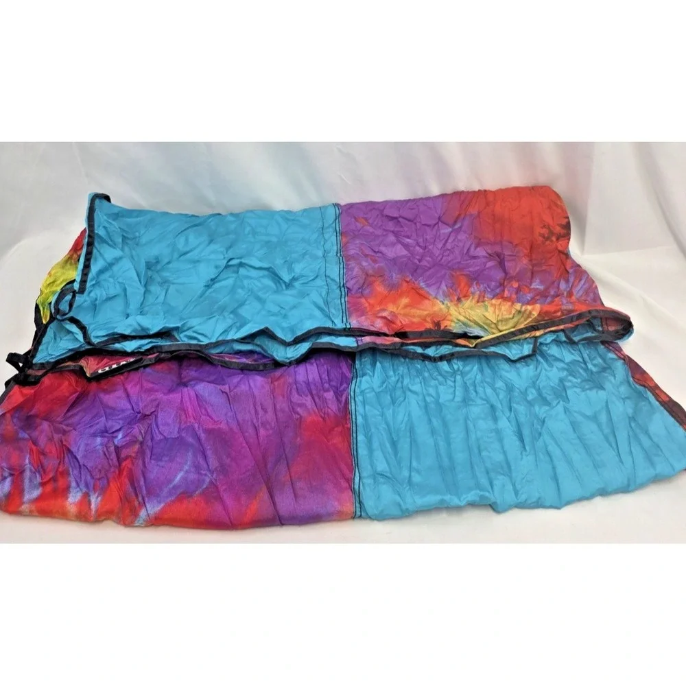 ENO Eagles Nest Islander Nylon Blanket w 4 Stakes Tie Dye Camping Festival Beach